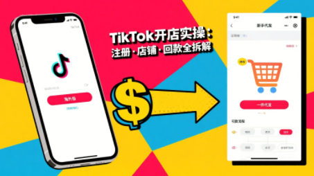 大熊跨境·TikTok从开店到投流的进阶课-佳腾网赚