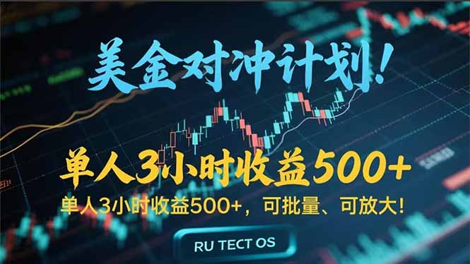 长久稳定的撸美金项目，平均3小时收入 500+，可公司实地考察实地操作！-佳腾网赚