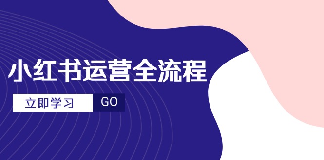 小红书运营全流程，爆款选题文案，视频制作技巧，进阶达人宝典-佳腾网赚