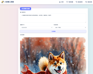 适用于彩虹工具箱程序的AI生成图文绘画插件工具-佳腾网赚