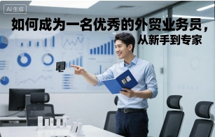 如何成为一名优秀的外贸业务员，从新手到专家-佳腾网赚