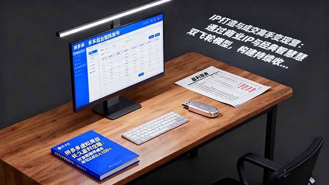 IP打造与成交高手变现营:通过商业IP+经典智慧双飞轮模型 构建持续收钱系统-佳腾网赚