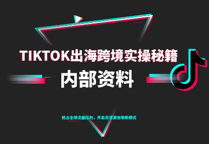 TikTok跨境电商0-1搭建运营(更新10月)-佳腾网赚