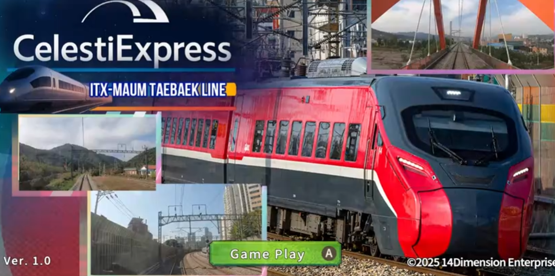 《韩国铁路 Celesti特快 ITX-MAUM 太白线 Korean Rail Celesti》Switch美版中文NSZ下载-佳腾网赚