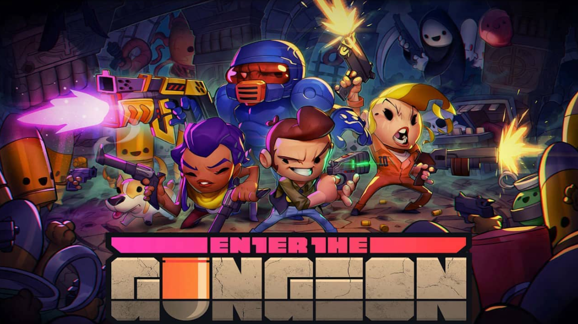 《挺进地牢 Enter the Gungeon》Switch中文版NSP下载 – 含2.1.92补丁-佳腾网赚