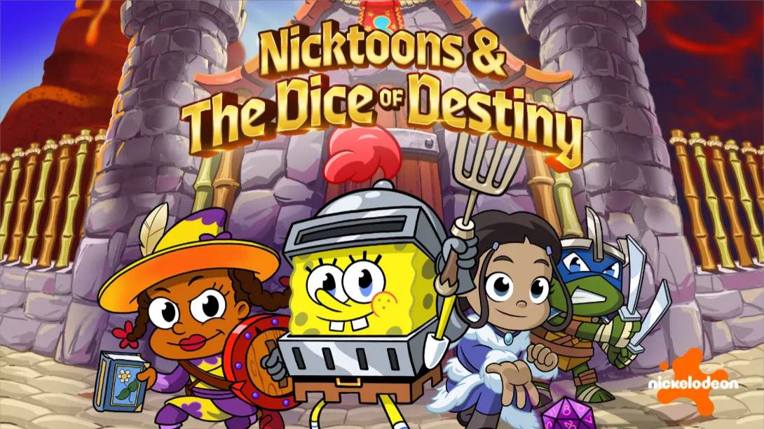 【美版】尼克通与命运之骰 .Nicktoons & The Dice of Destiny 英语-佳腾网赚