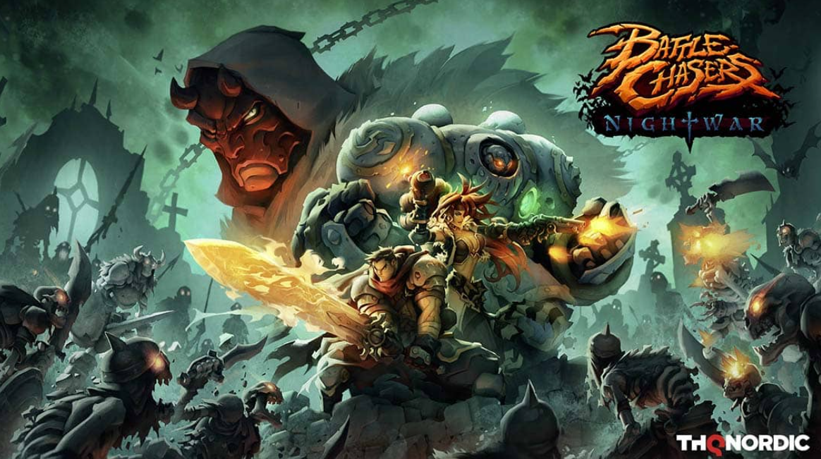 《战神：黑夜战争 Battle Chasers: Nightwar》Switch中文版NSP下载 – 含1.0.2补丁-佳腾网赚