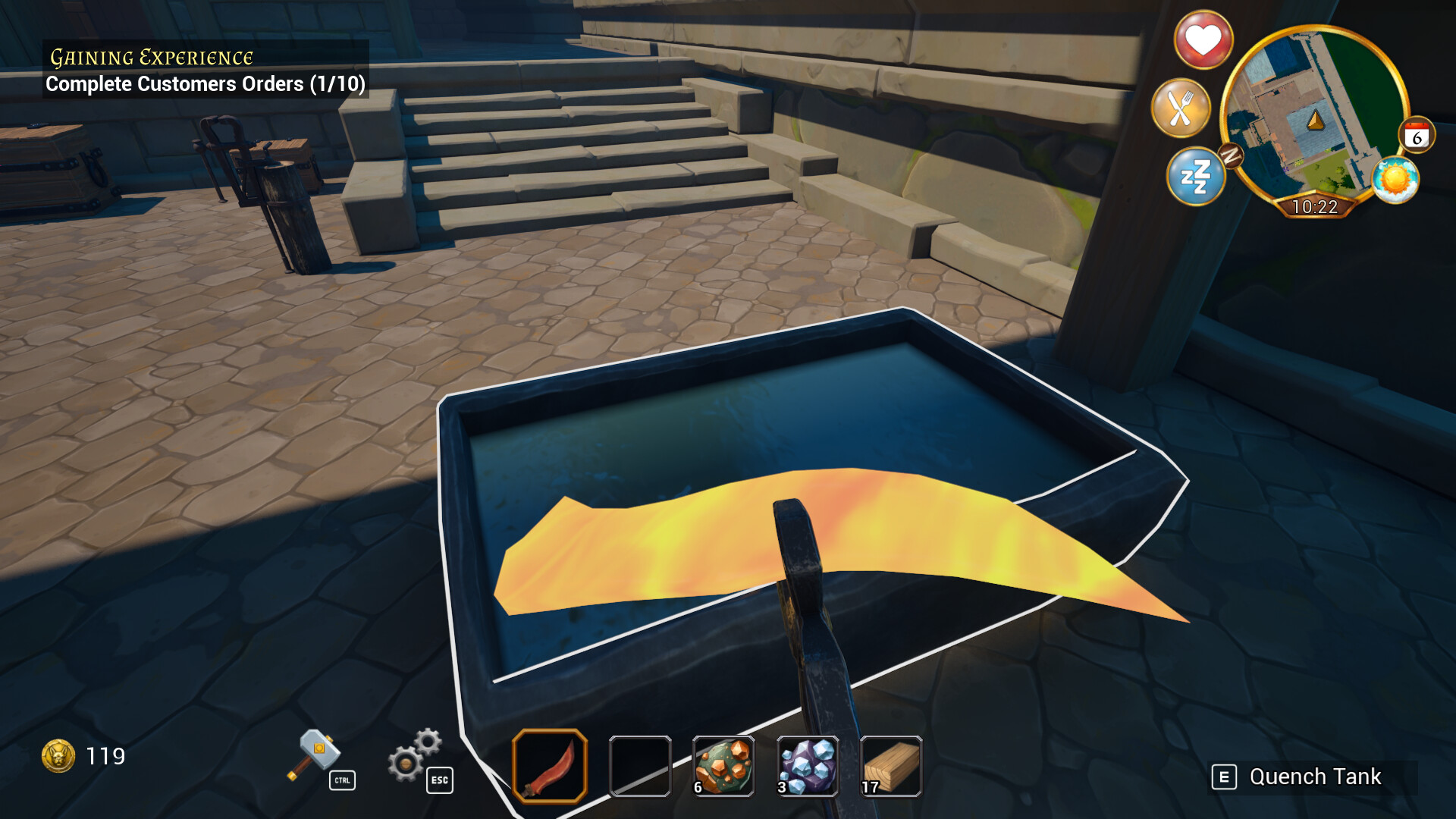 《锻造冲击：铁匠模拟器/Heat ‘n Hit: The Blacksmith Simulator》PC中文版下载-含Build.20783100-佳腾网赚