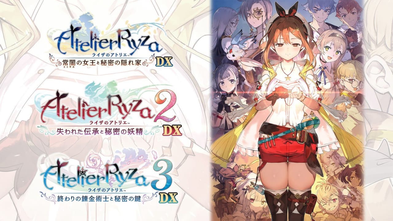 莱莎的炼金工房～秘密三部曲～DX丨Atelier Ryza Secret Trilogy Deluxe Pack-佳腾网赚