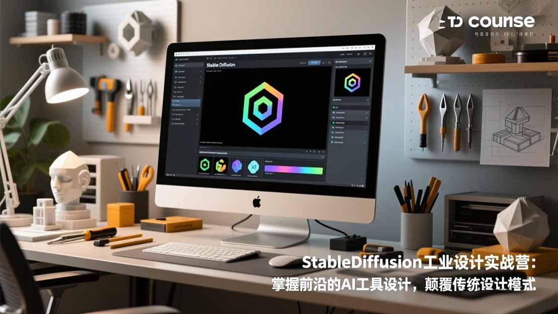 StableDiffusion工业设计实战营：掌握前沿的AI工具设计，颠覆传统设计模式-佳腾网赚