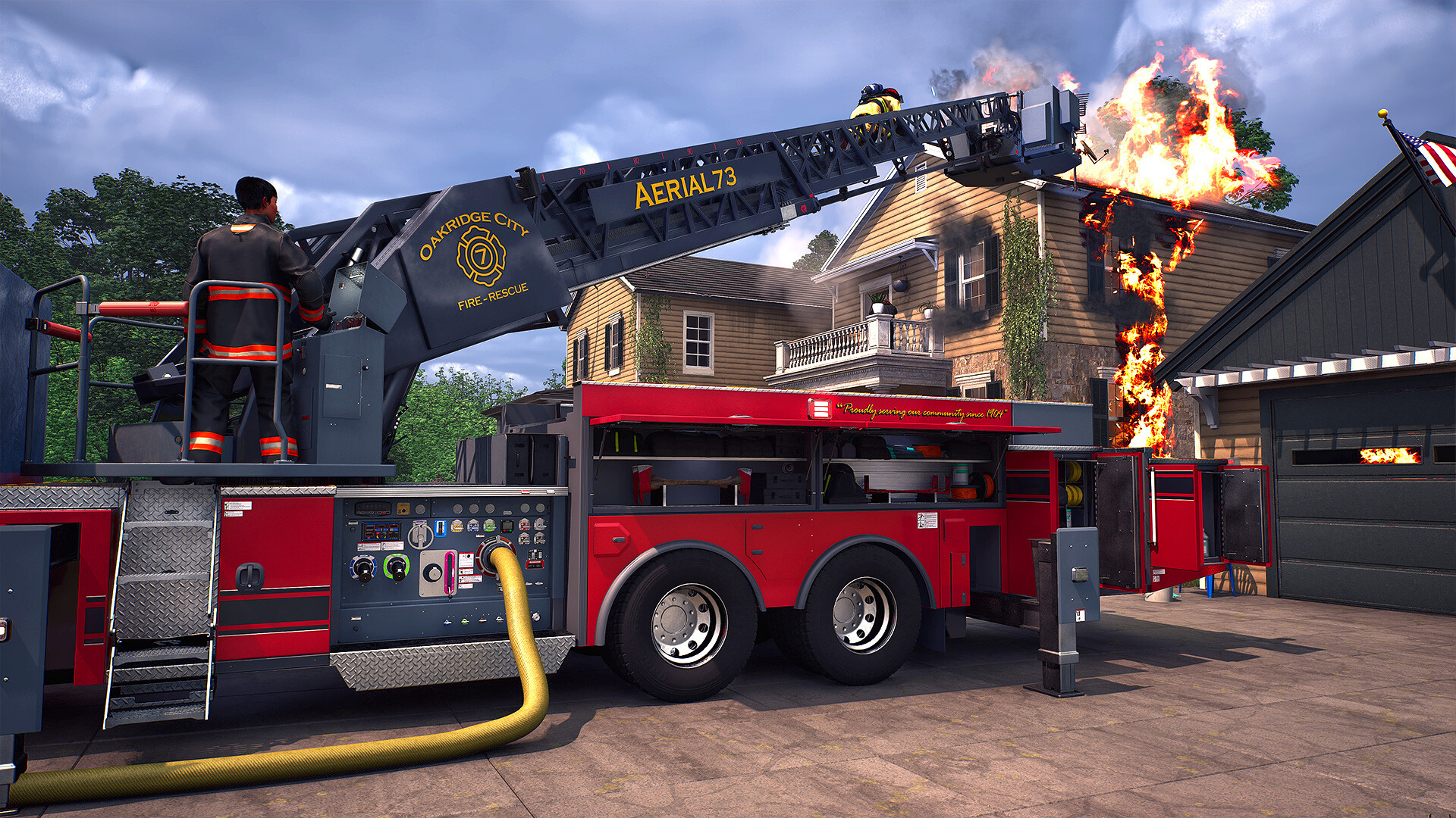 《消防模拟：火苗燃动/Firefighting Simulator: Ignite》PC中文版下载-含v1.0012-佳腾网赚