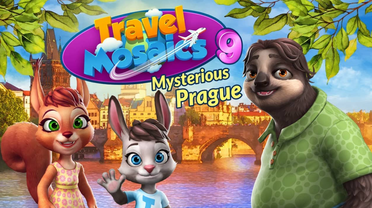 《旅行马赛克9：神秘布拉格 Travel Mosaics 9: Mysterious Prague》Switch英文版NSP下载-佳腾网赚