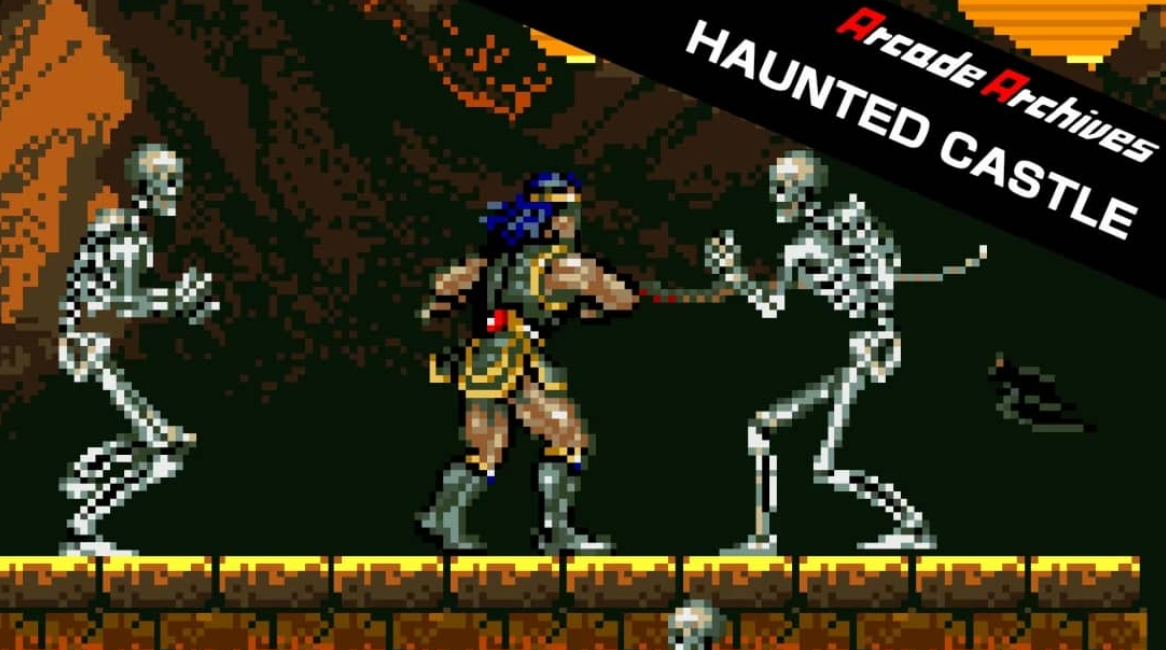 《街机：恶魔城 Arcade Archives HAUNTED CASTLE》Switch英文版NSZ下载-佳腾网赚