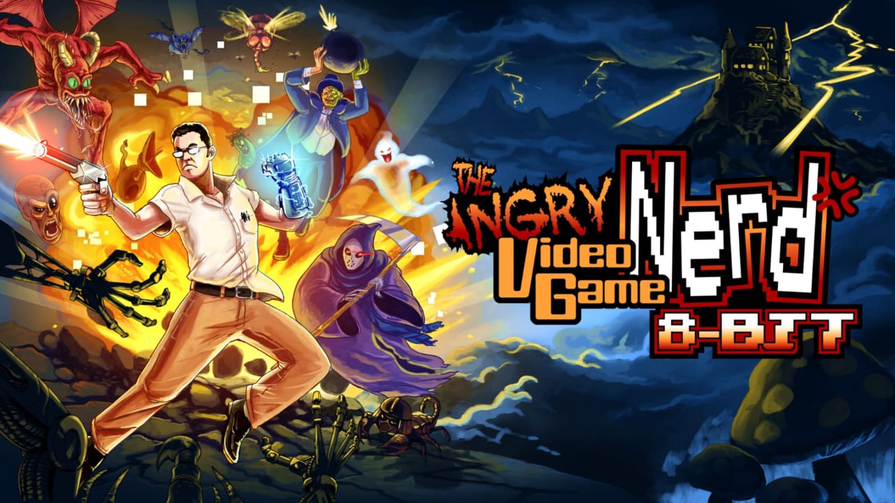 喷神大冒险 8位版丨Angry Video Game Nerd 8-bit-佳腾网赚