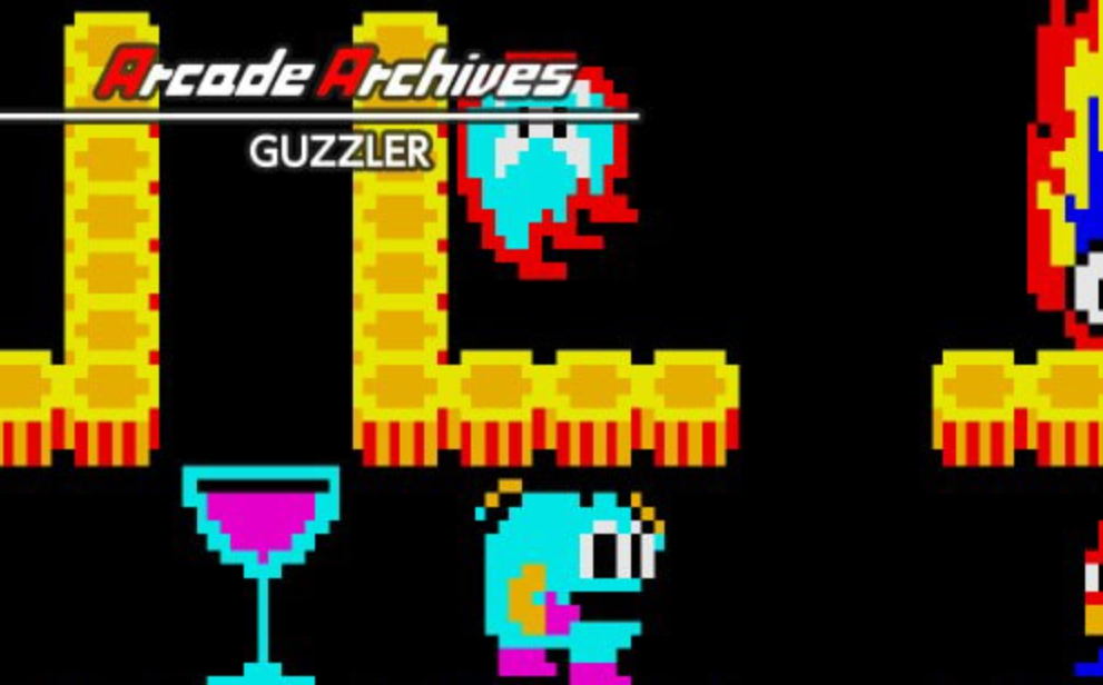 《街机：酒鬼小精灵 Arcade Archives GUZZLER》Switch英文版NSP下载-佳腾网赚