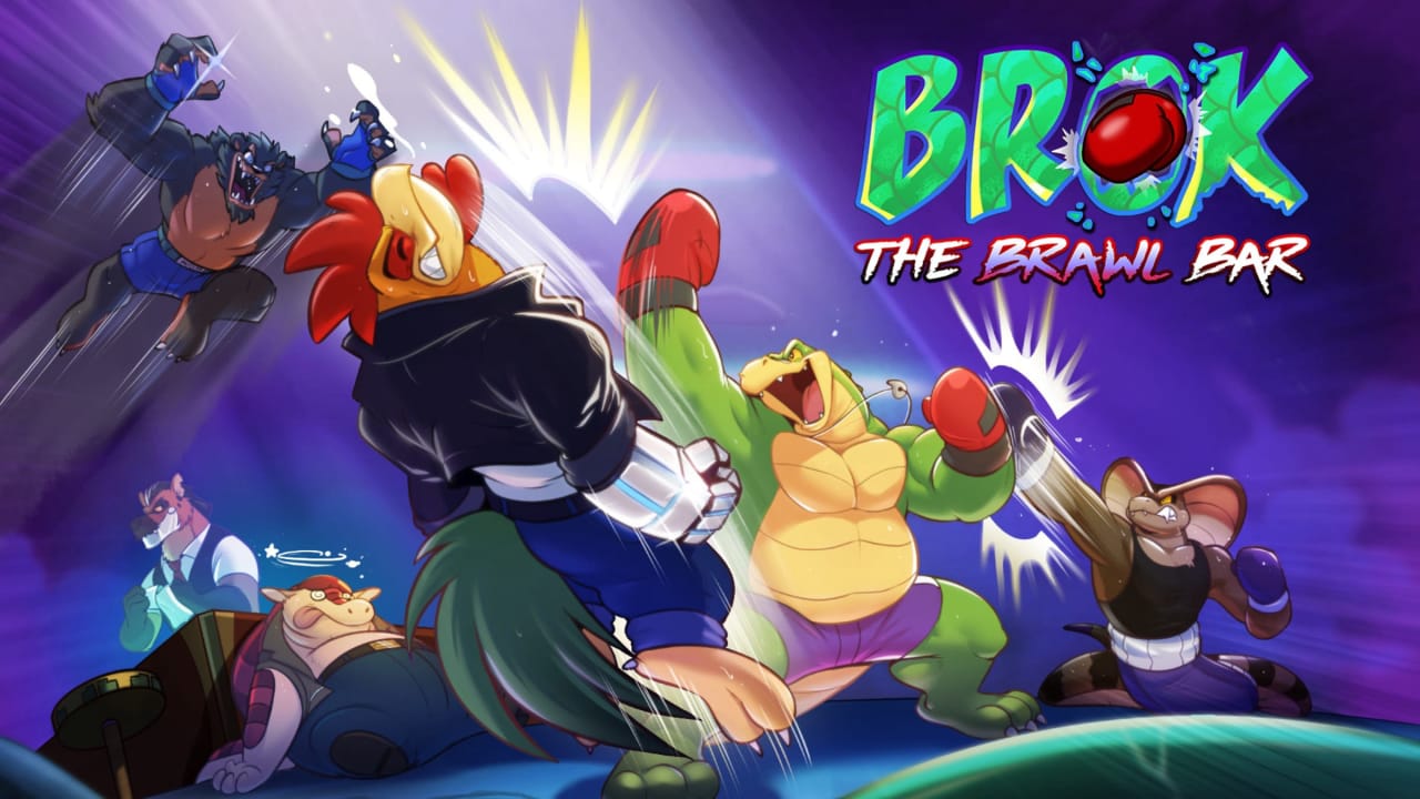 鳄鱼侦探布罗格：乱斗酒吧丨BROK: The Brawl Bar-佳腾网赚