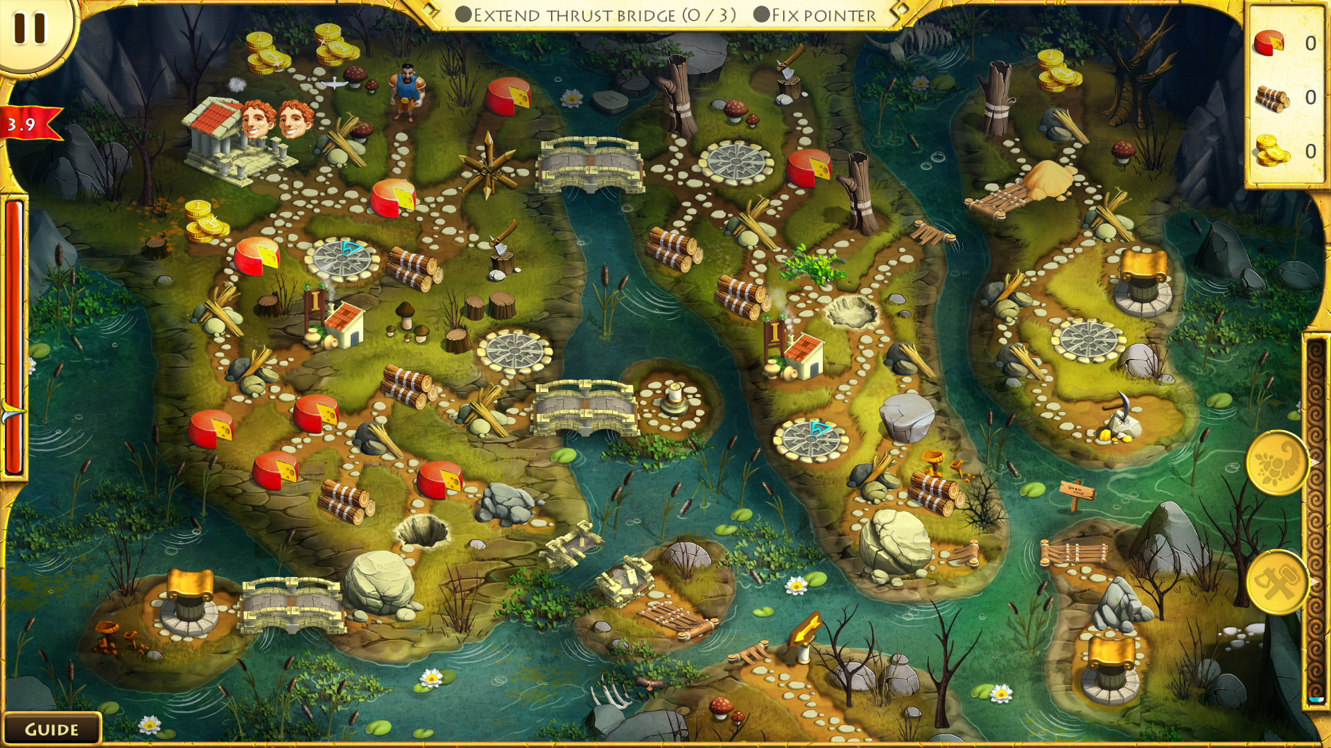 《大力神的十二个劳工4：自然之神 12 Labours of Hercules IV Mother Nature》Switch英文版NSP下载-佳腾网赚