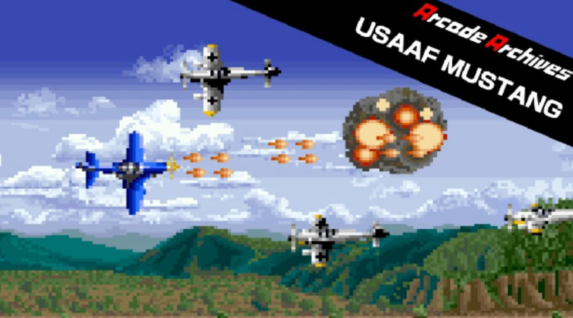 《街机：野马战机 Arcade Archives USAAF MUSTANG》Switch英文版NSP下载-佳腾网赚