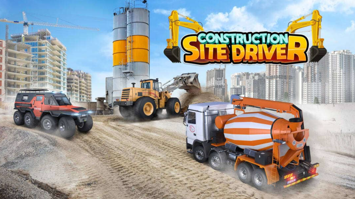 《建筑工地司机 Construction Site Driver》Switch英文版NSZ下载-佳腾网赚