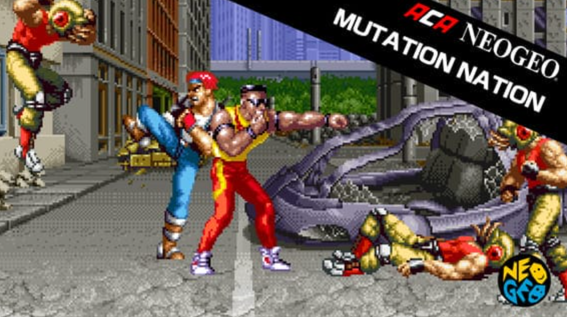 《街机：异变之路 ACA NEOGEO MUTATION NATION》Switch英日文版NSP下载-佳腾网赚