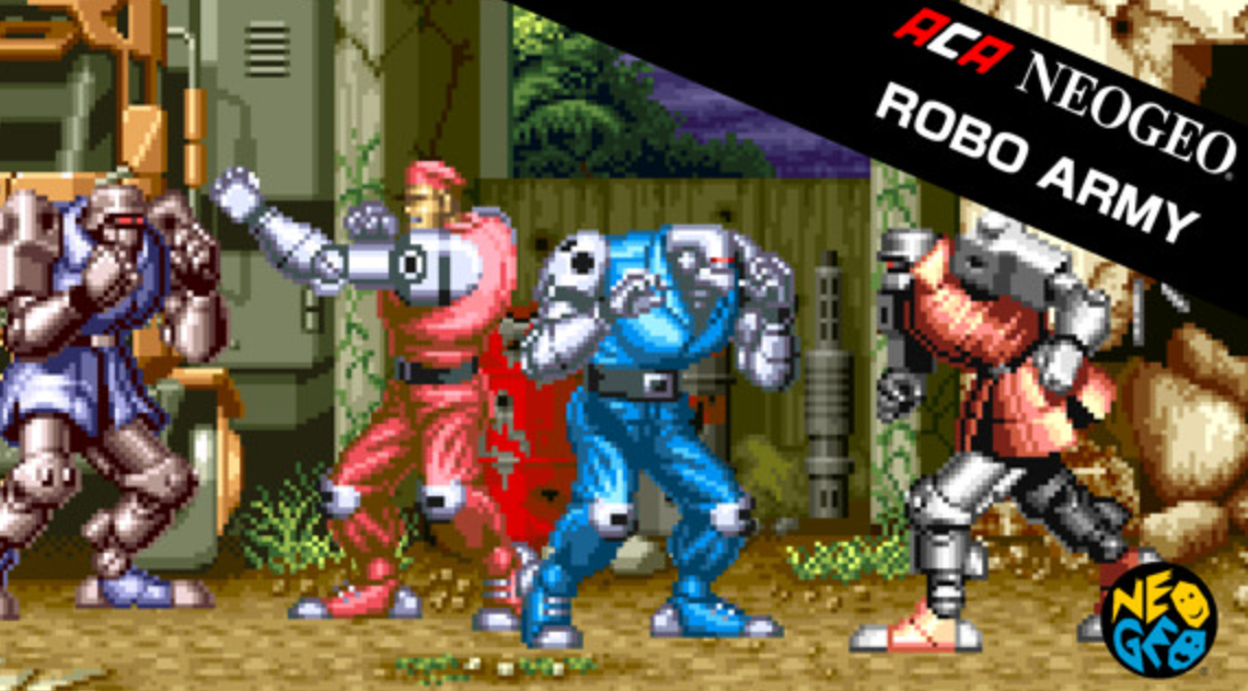 《街机：机甲神兵 ACA NEOGEO ROBO ARMY》Switch英日文版NSP下载-佳腾网赚