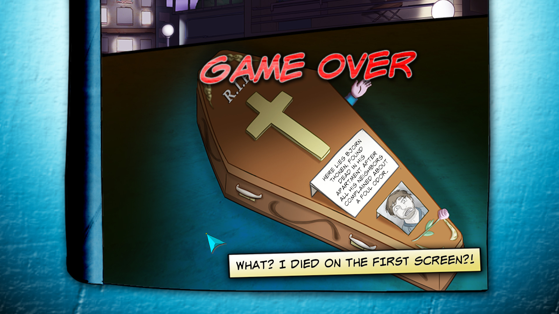 《德米特里：玩世不恭大冒险 Demetrios – The BIG Cynical Adventure》Switch英文版NSP下载 – 含1.0.1补丁-佳腾网赚