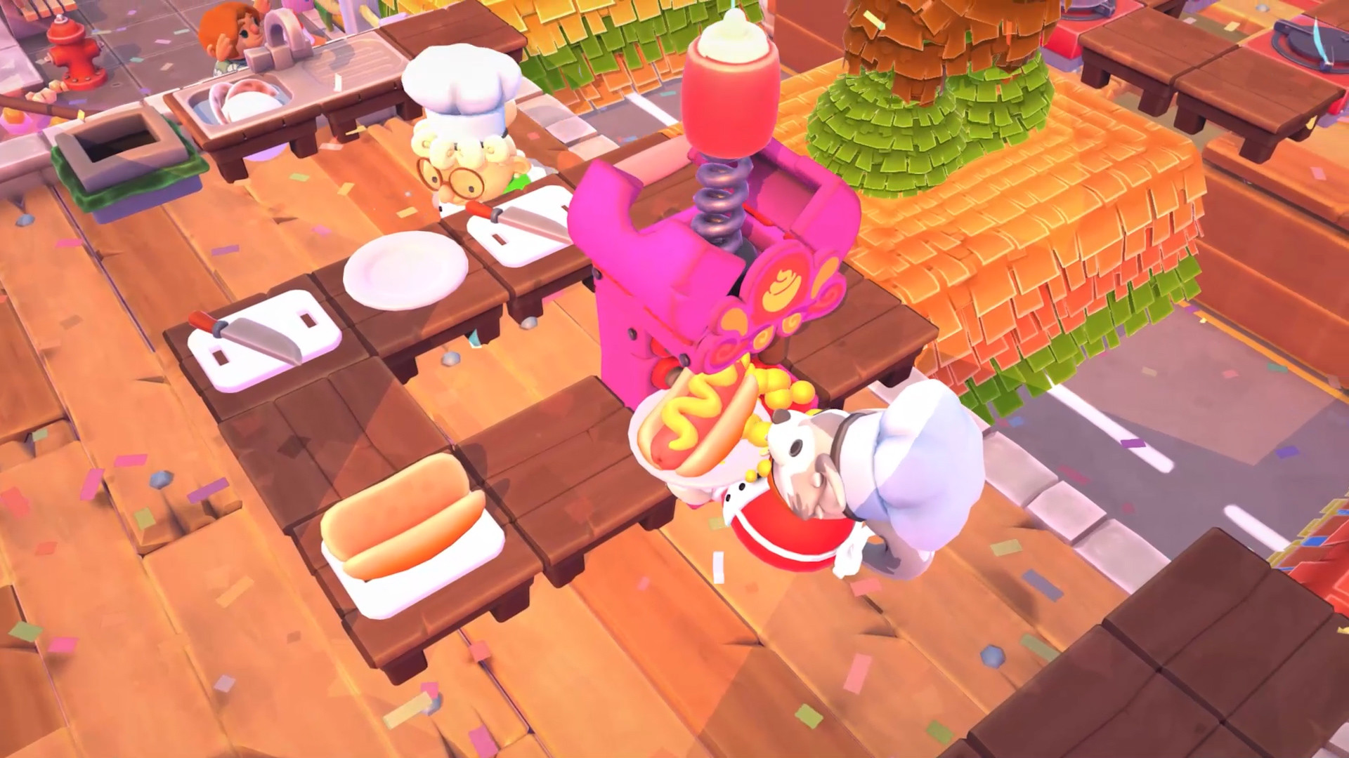 《煮糊了2 分手厨房2 Overcooked2》Switch美版中文版NSP下载 – 含1.0.19补丁+5DLC-佳腾网赚