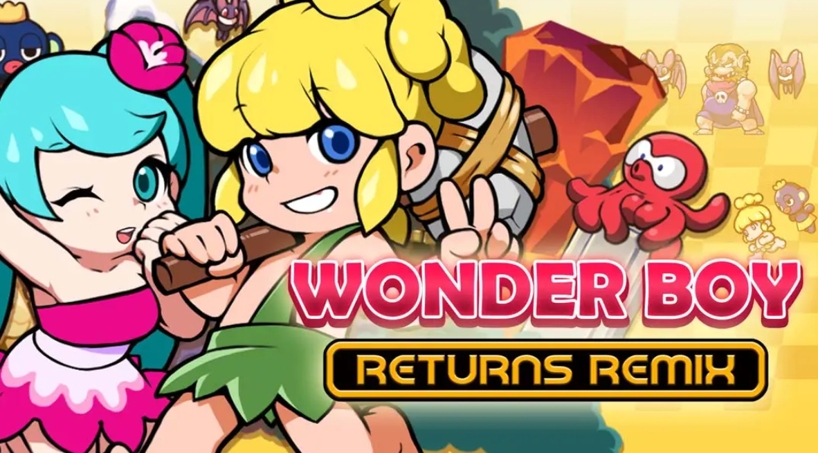 《神奇小子回归 .WonderBoy Returns Remix》Switch美版英文NSP下载 – 含1.0.4补丁-佳腾网赚