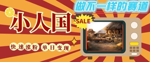 DeepSeek+绘图+视频制作小人国微观视频，小白轻轻松松上手，条条爆款，条条变现，单日就能收益-佳腾网赚