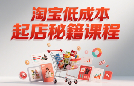 子枫老师·淘宝低成本起店系统课-佳腾网赚