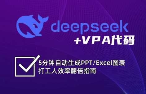 DeepSeek从入门到精通：解锁Excel和VBA高效办公新技能(更新)-佳腾网赚